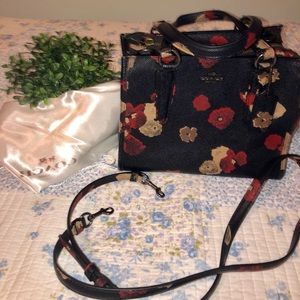 Structured Fall Floral Coach Purse ❤️